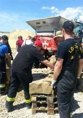 Katastopheneinsatz in Deggendorf