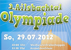 3. Ailsbachtal Olympiade 2012