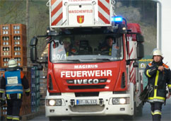 Großübung in Oberailsfeld